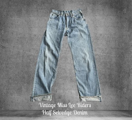 Vintage Miss Lee Riders Selvedge Denim