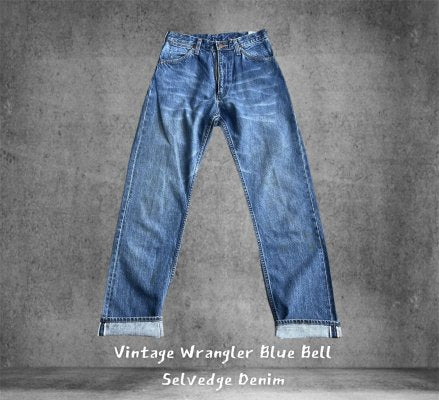 Vintage Wrangler Blue Bell Lot 11MWZ Selvedge Denim