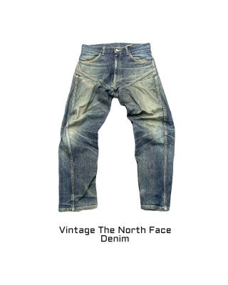 Vintage The North Face Aging Wash Denim