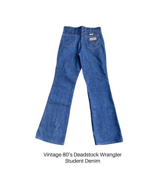 Vintage 80’s Wrangler Student Flare Denim