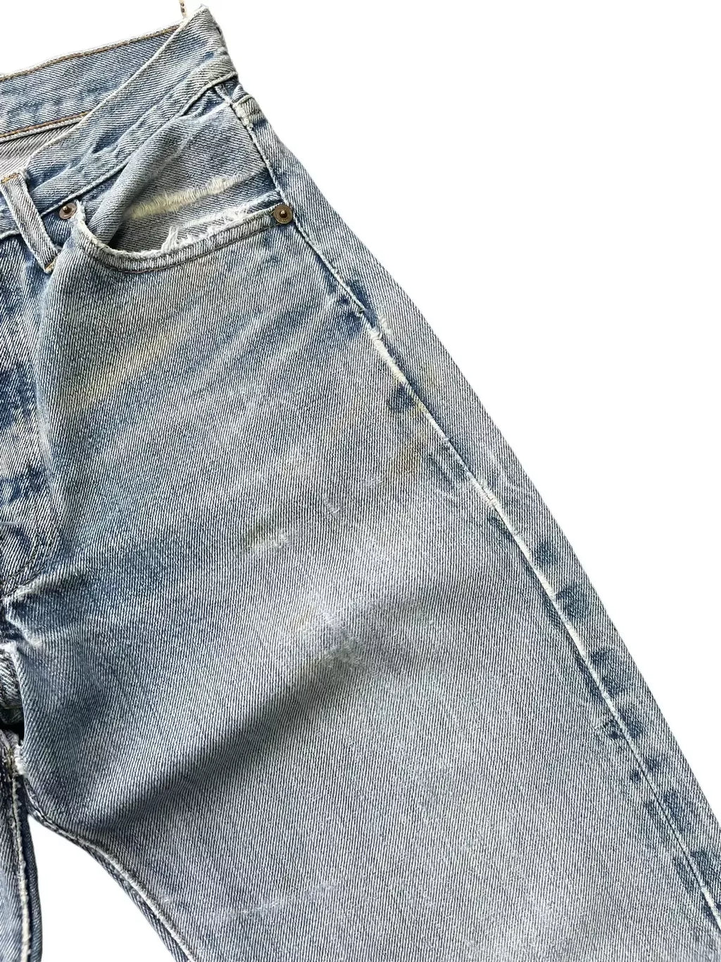 Vintage 1978 Levis 501 e Redline Distressed Denim