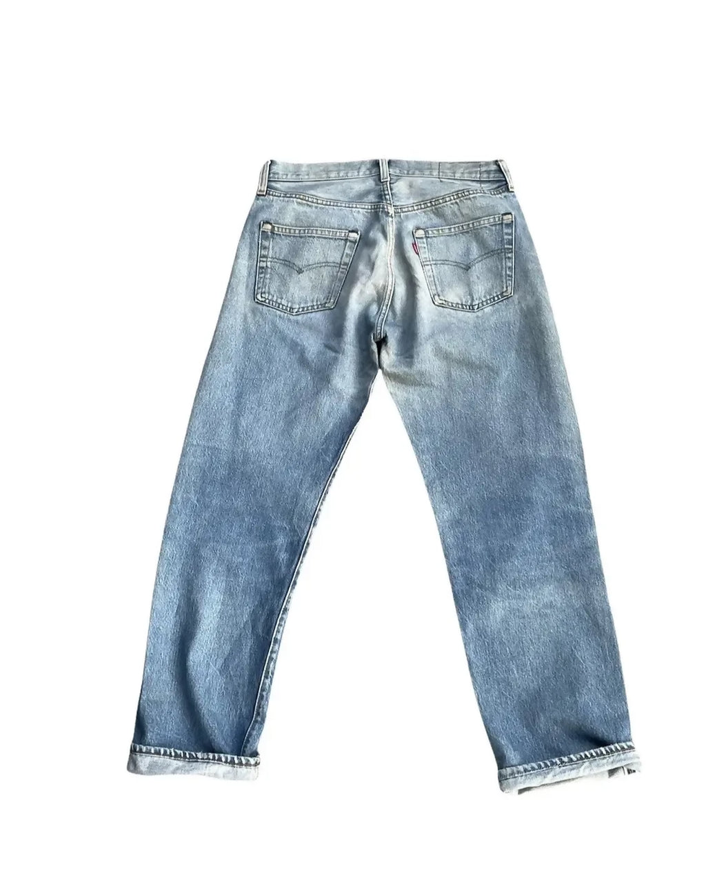 Levis 501 e 1983 Vintage Redline Selvedge Aging Wash Denim