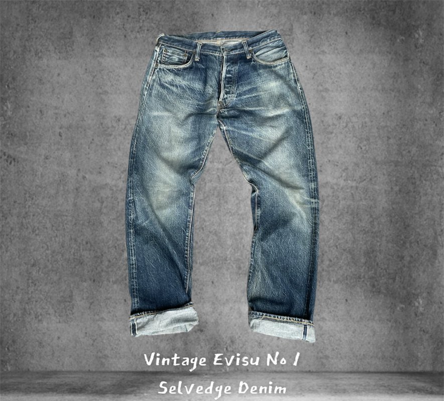 Vintage Evisu No 1 Selvedge Denim