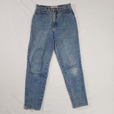 Vintage Calvin Klein 80s Jeans / High Waisted Jeans / Straight Leg Jeans  Made in USA 28W Size 4 